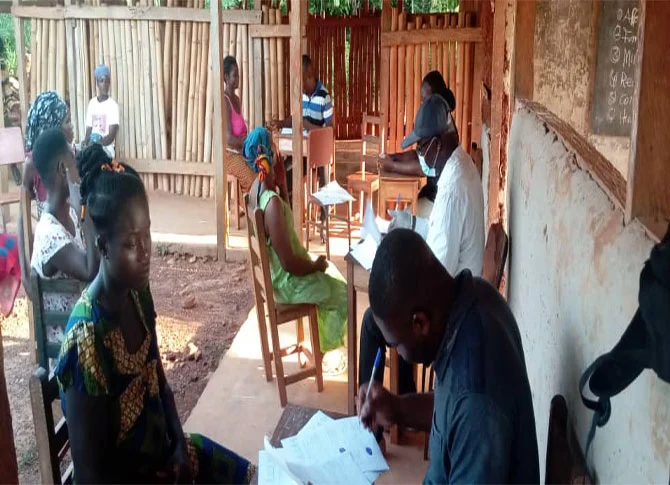 Additional income training with WAIGA Farmers